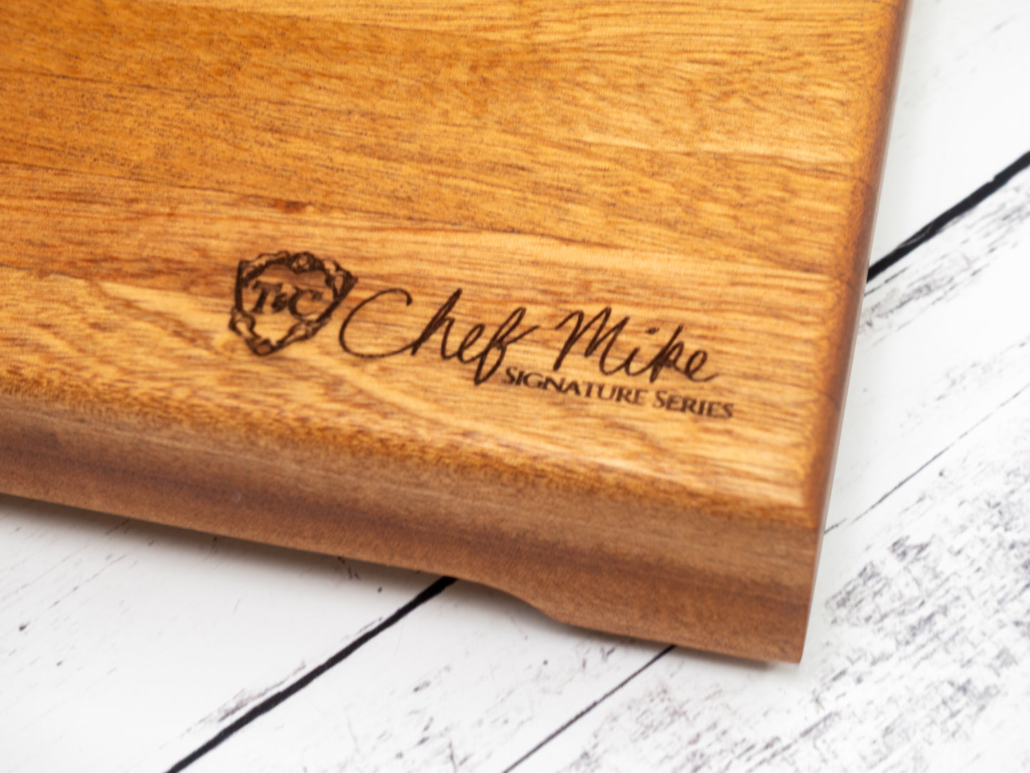 Retro Reflections | Limited Edition Chef Mike Signature Series Cutting Board