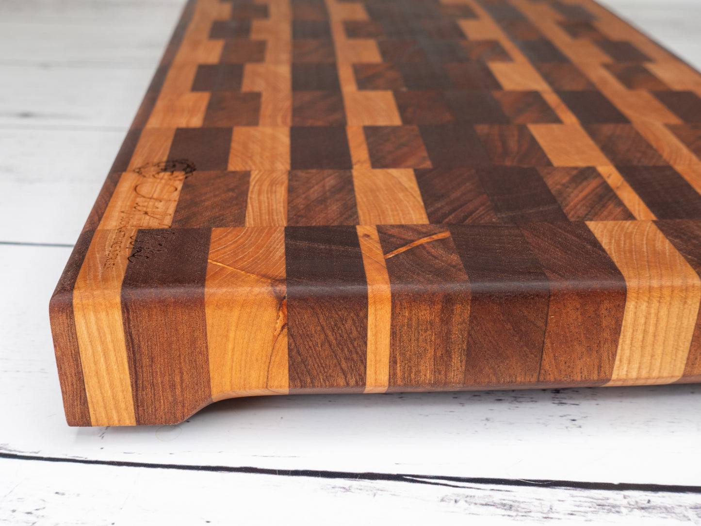Checkered Past | Limited Edition Chef Mike Signature Series Cutting Board