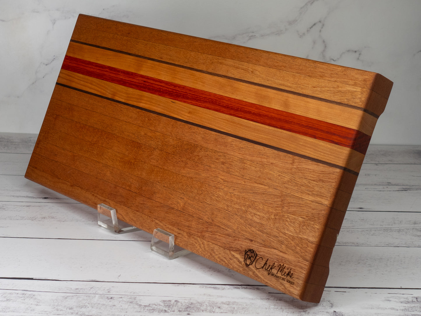 Retro Reflections | Limited Edition Chef Mike Signature Series Cutting Board