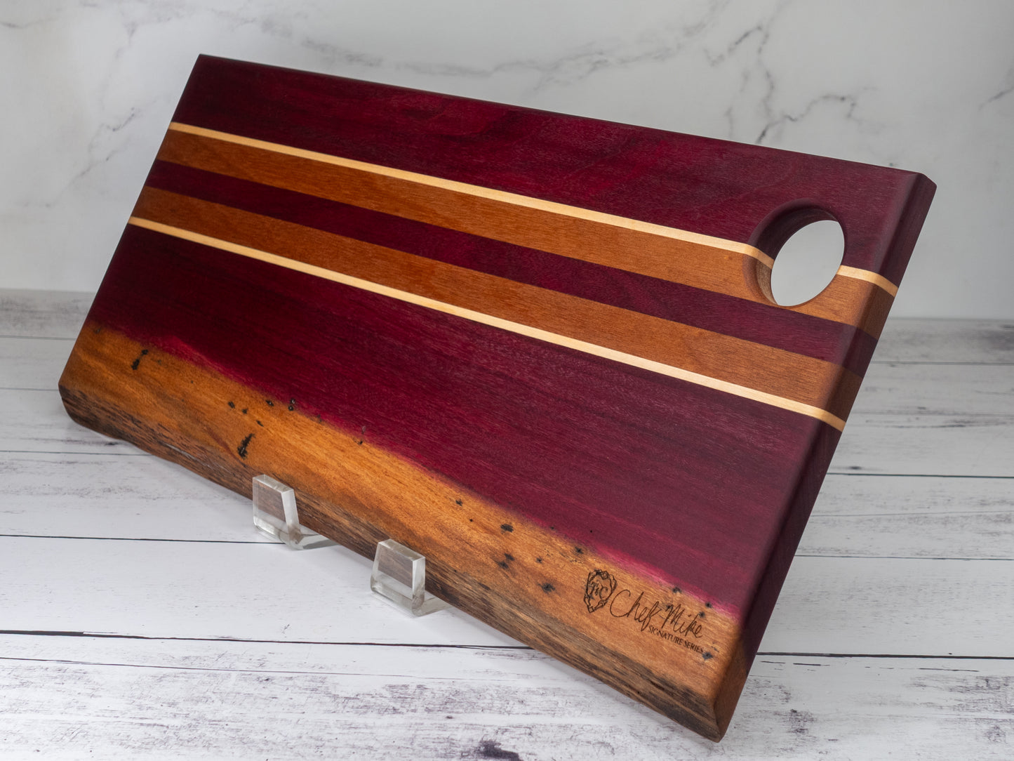 Cliff Hanger | Limited Edition Chef Mike Signature Series Cutting Board