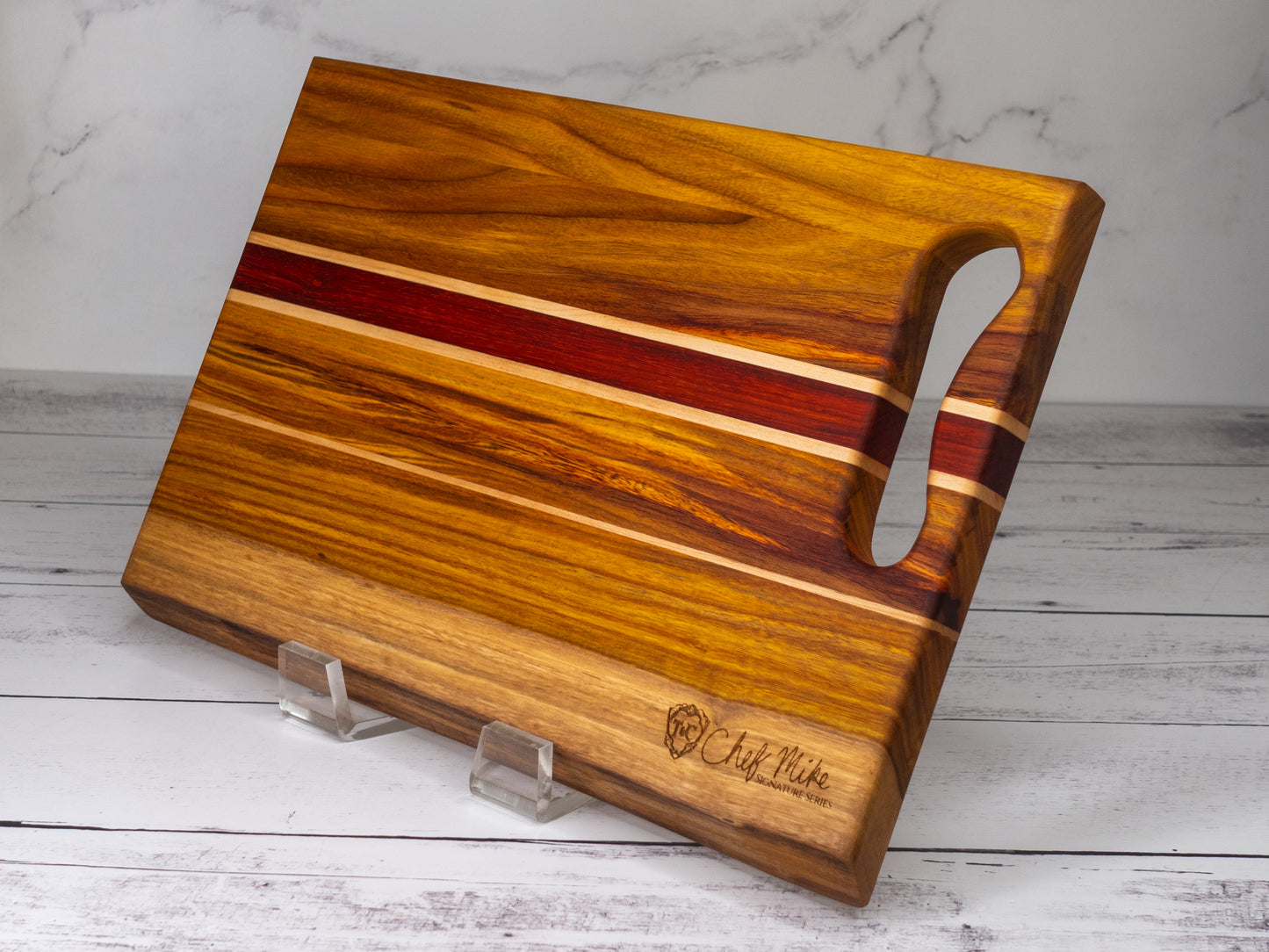 Sunset Stripe | Limited Edition Chef Mike Signature Series Cutting Board