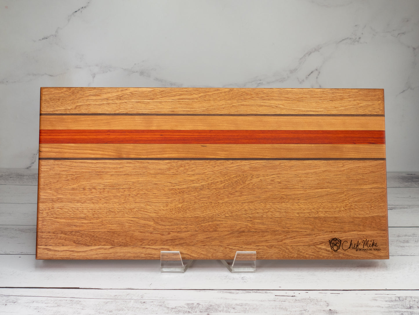 Retro Reflections | Limited Edition Chef Mike Signature Series Cutting Board