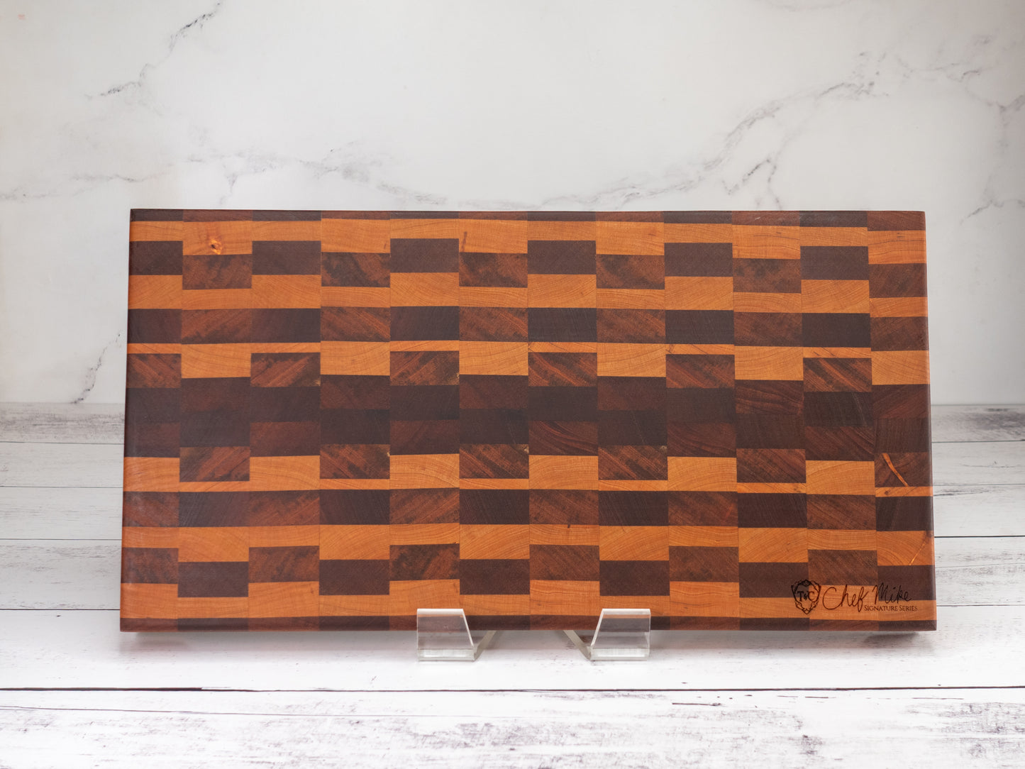 Checkered Past | Limited Edition Chef Mike Signature Series Cutting Board
