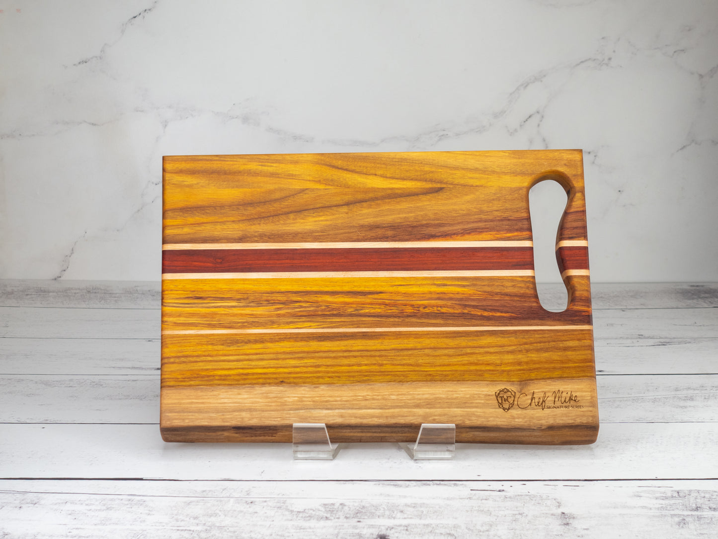 Sunset Stripe | Limited Edition Chef Mike Signature Series Cutting Board