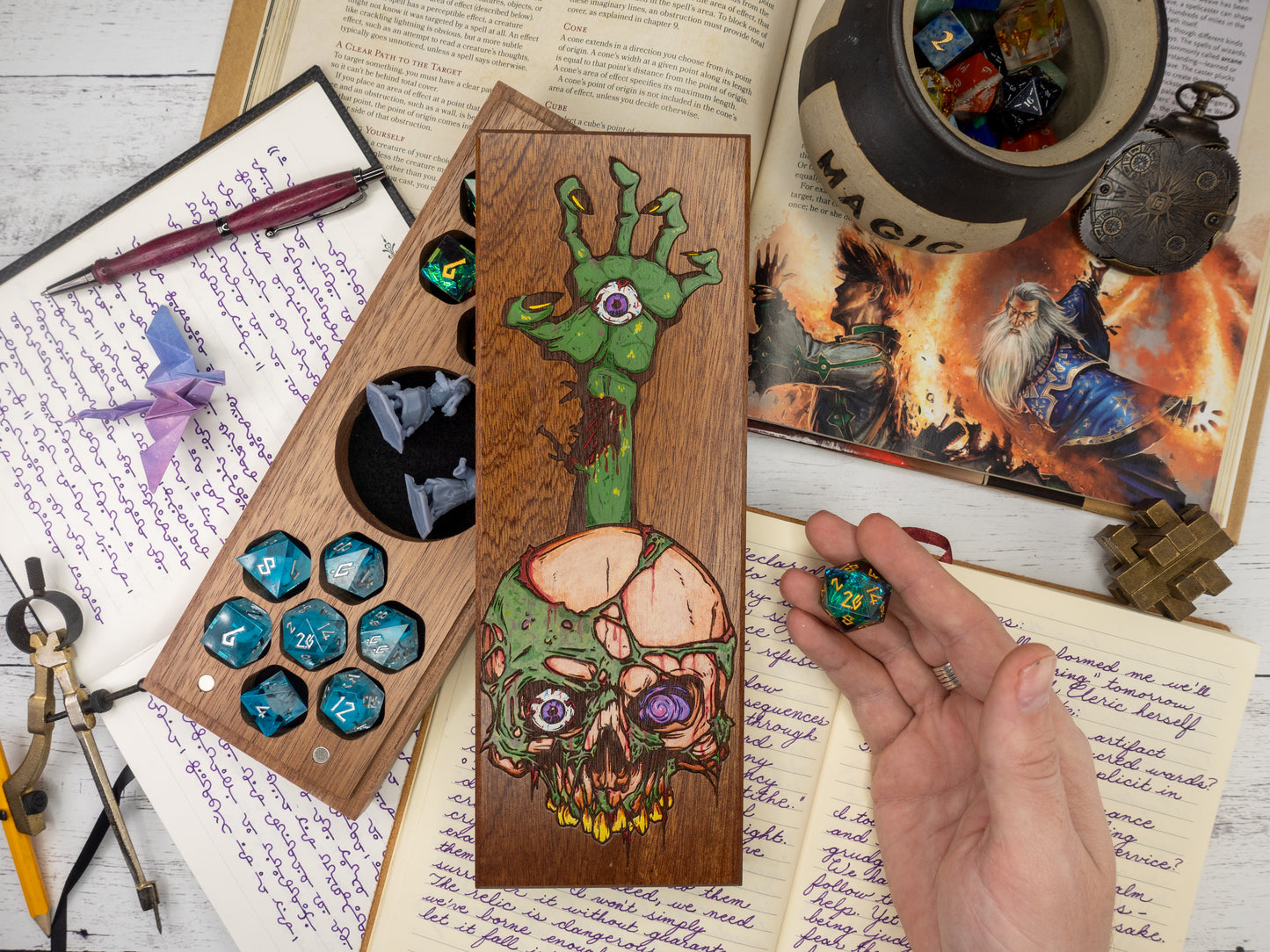 Vecna | Hand Painted Dice Vault