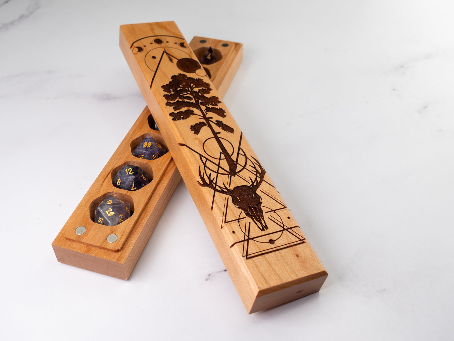 Wild Magic | Engraved Council of 7 Dice Vault