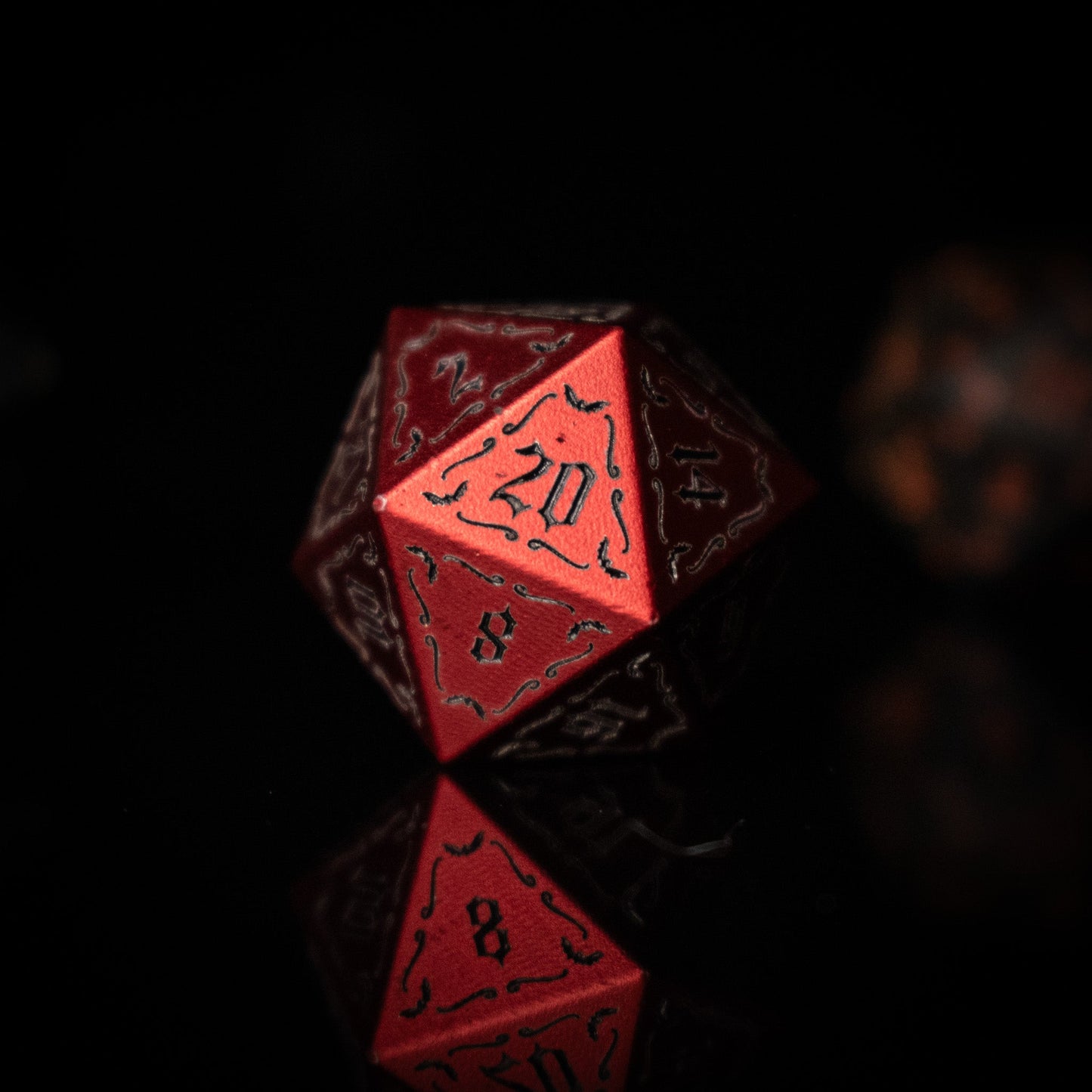 The Vampire Aluminum Metal Dice Set