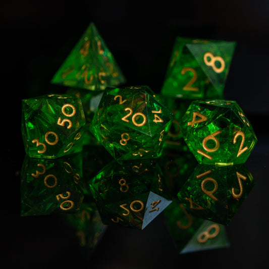 Blood of the Lich Sharp-Edged Resin Dice Set