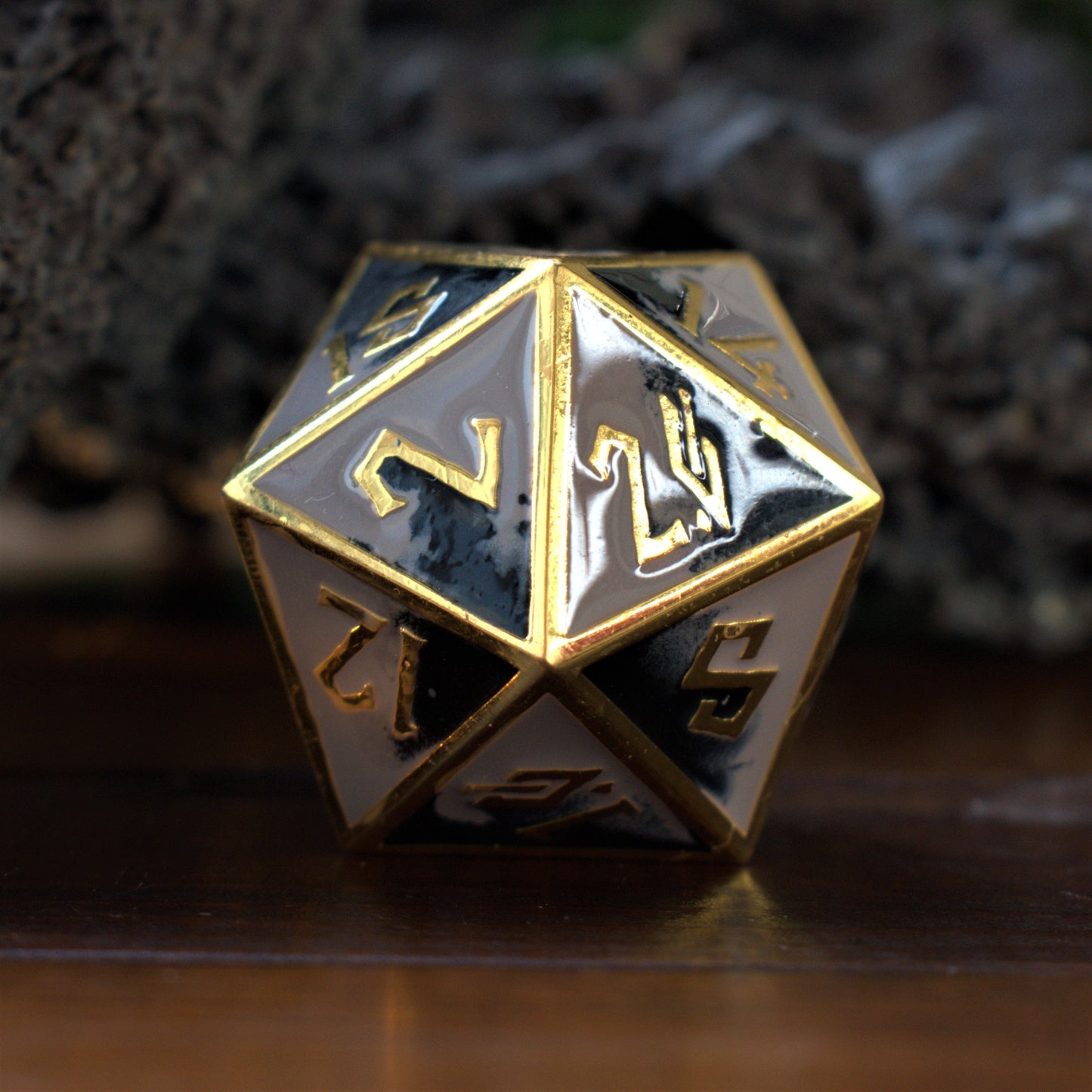 Portrait Metal Dice Set