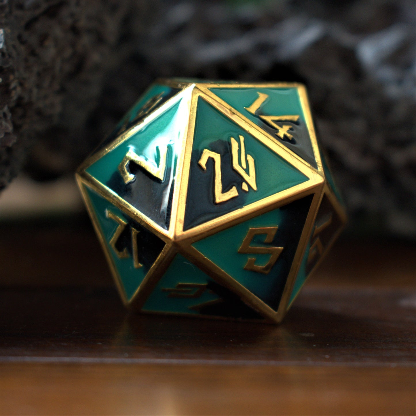 Atlantis Summer of Color Metal Dice Set