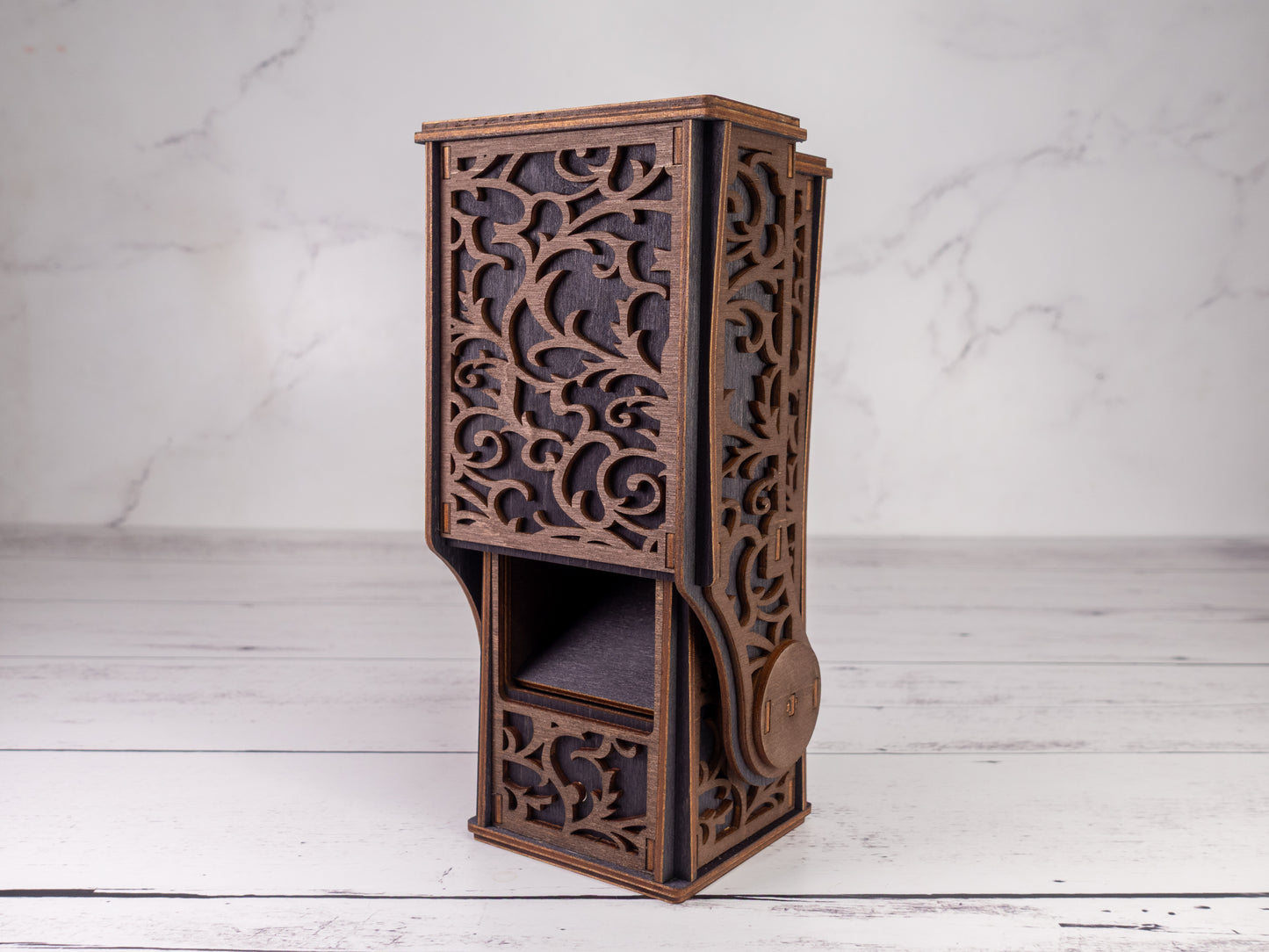 Black Roll For Sandwich Dice Tower