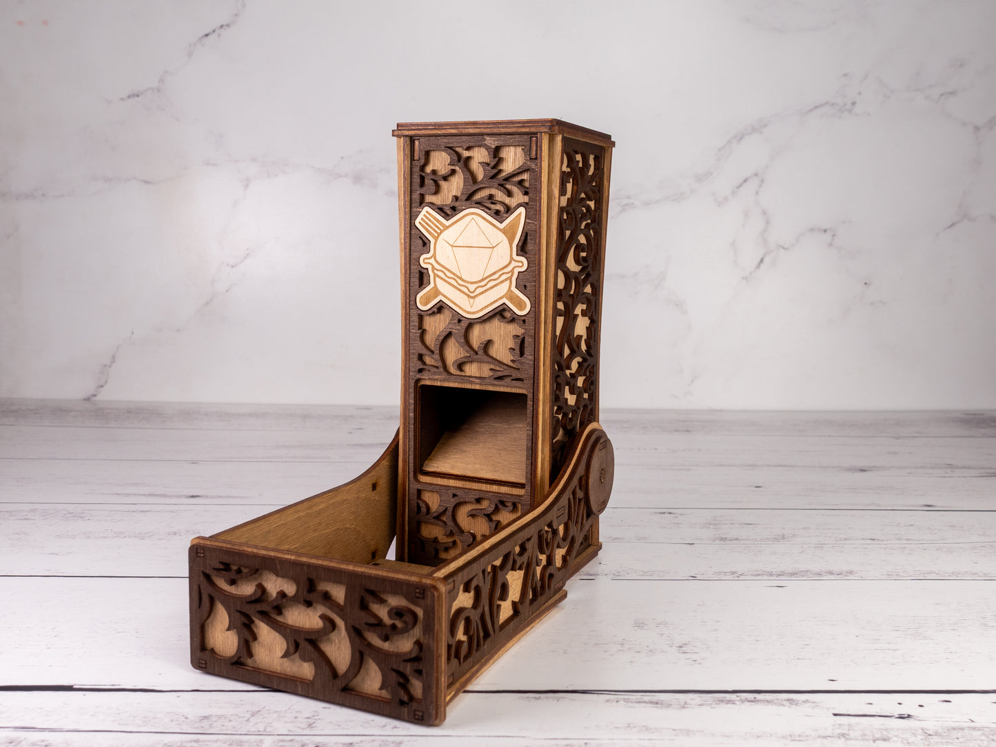 Brown Roll For Sandwich Dice Tower