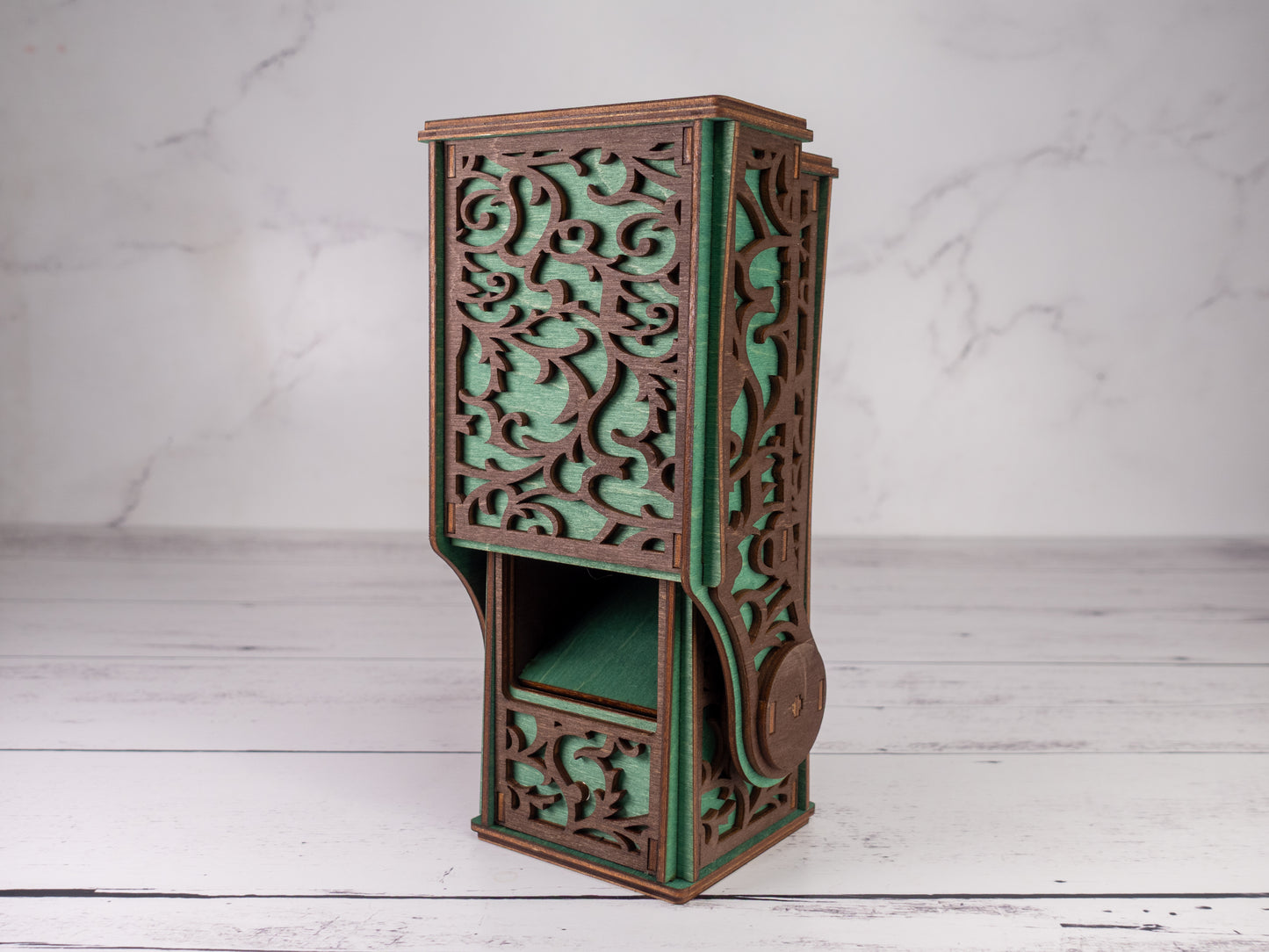 Green Roll For Sandwich Dice Tower