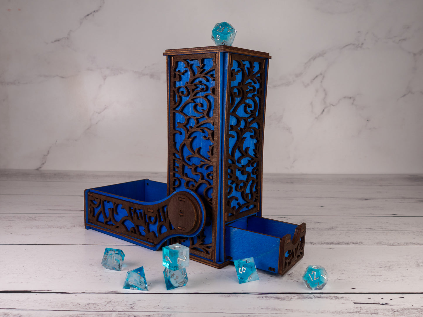 Royal Blue Roll For Sandwich Dice Tower