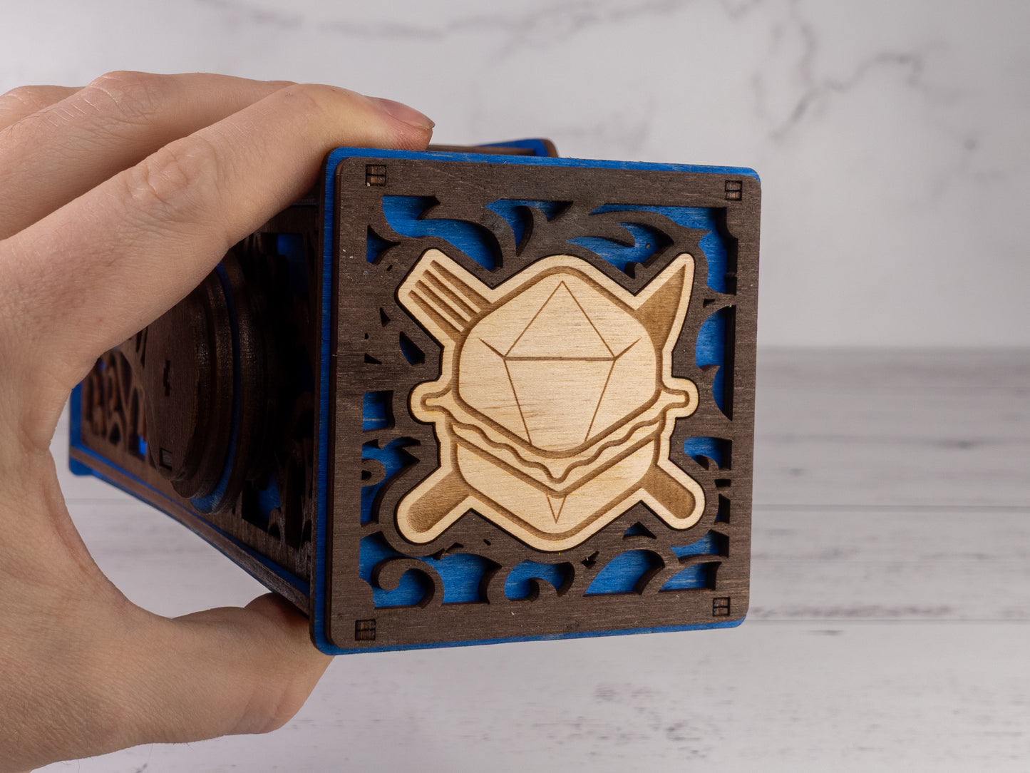 Royal Blue Roll For Sandwich Dice Tower