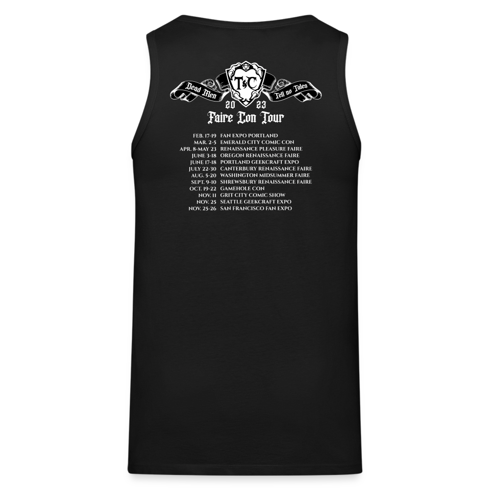 T&C Tour Shirt Men’s Premium Tank - black
