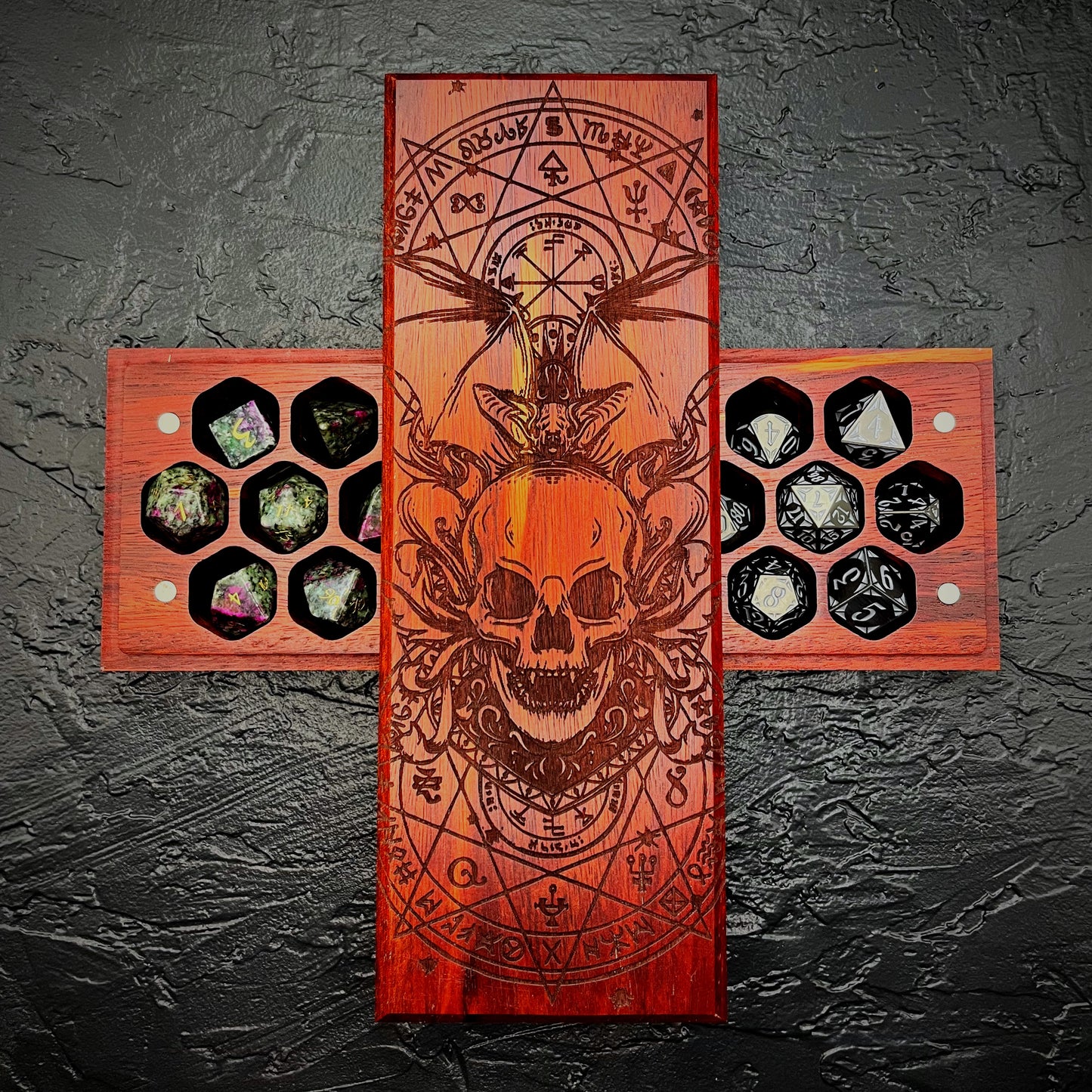 Vampire Engraved Dual Hex Hero Vault