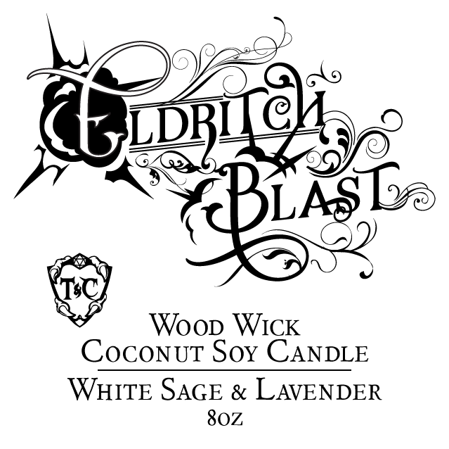Eldritch Blast 8oz Wood Wick Candle