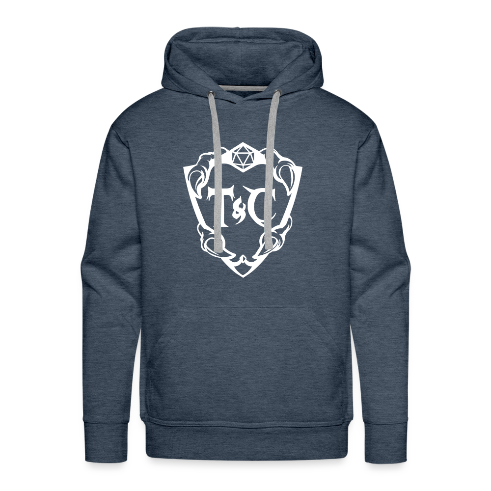 T&C Men’s Premium Hoodie - heather denim