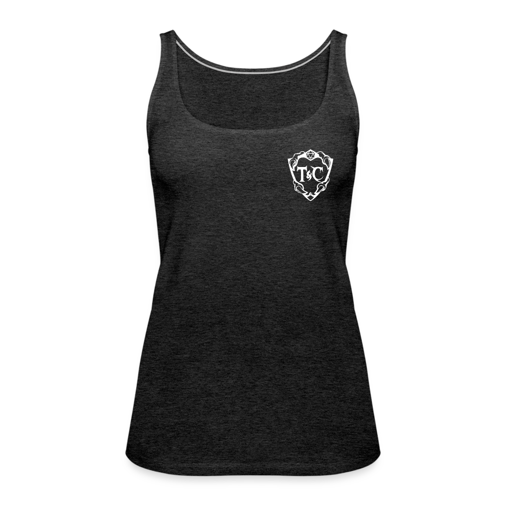 T&C Women’s Premium Tank Top - charcoal grey