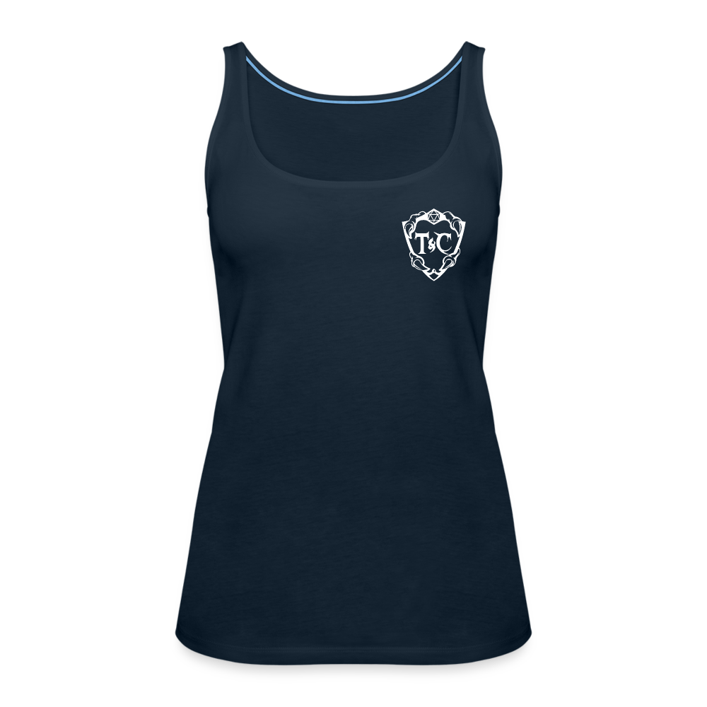 T&C Women’s Premium Tank Top - deep navy