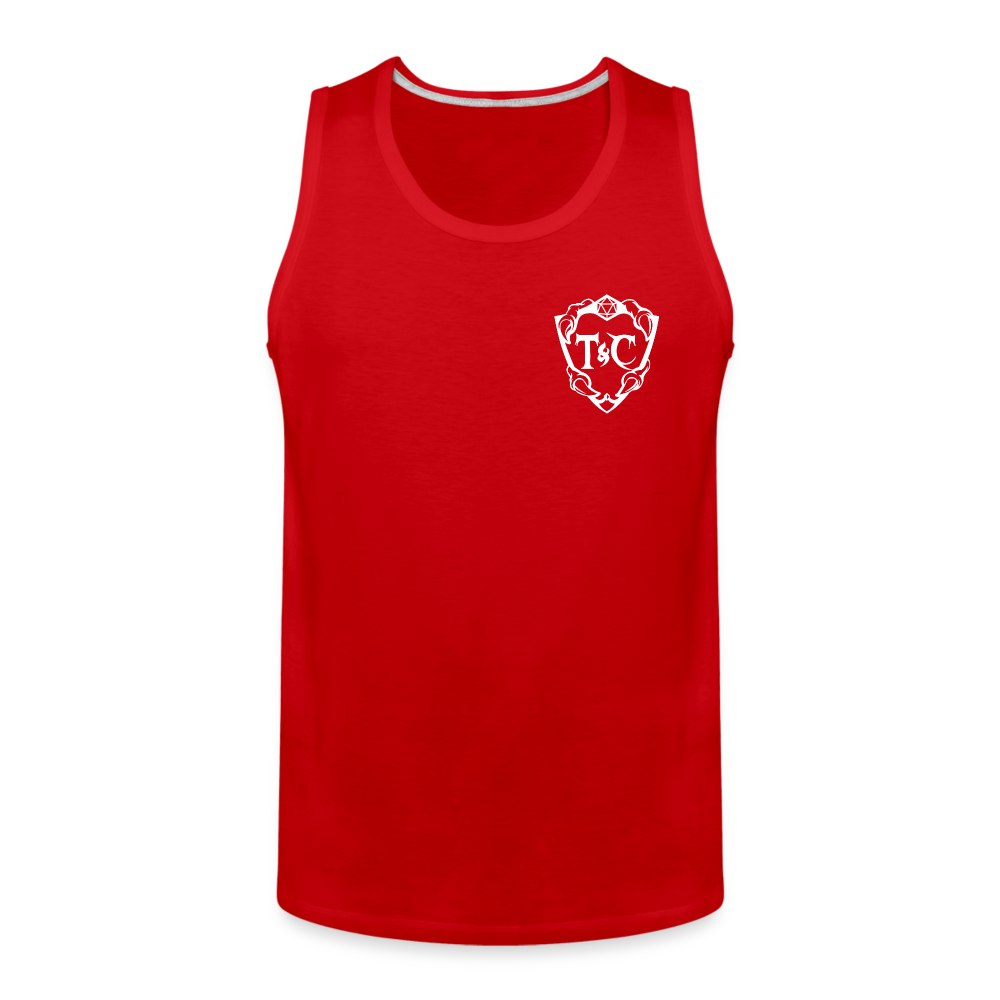 T&C Men’s Premium Tank - red