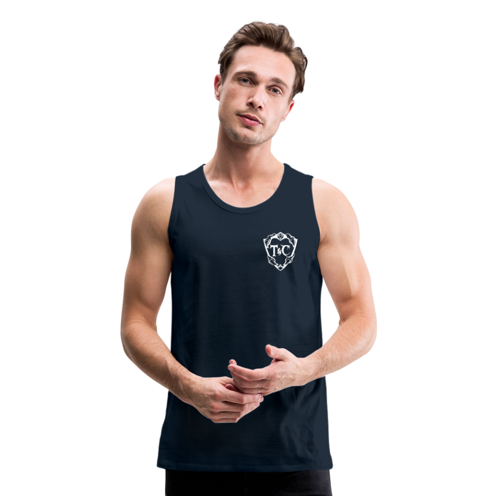 T&C Men’s Premium Tank - deep navy