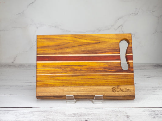 Sunset Stripe | Limited Edition Chef Mike Signature Series Cutting Board