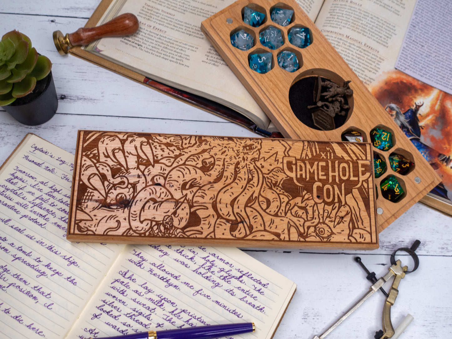 *PRE-ORDER* GameHole Con Exclusive | Engraved Dual Hex Dice Vault