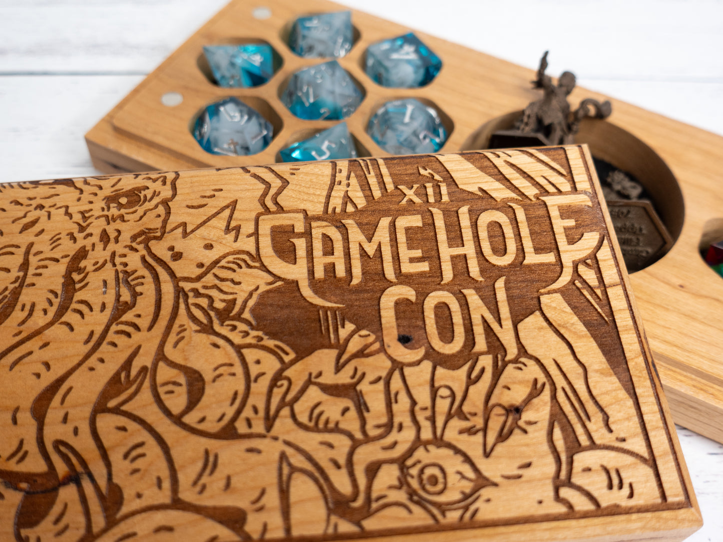 *PRE-ORDER* GameHole Con Exclusive | Engraved Dual Hex Dice Vault