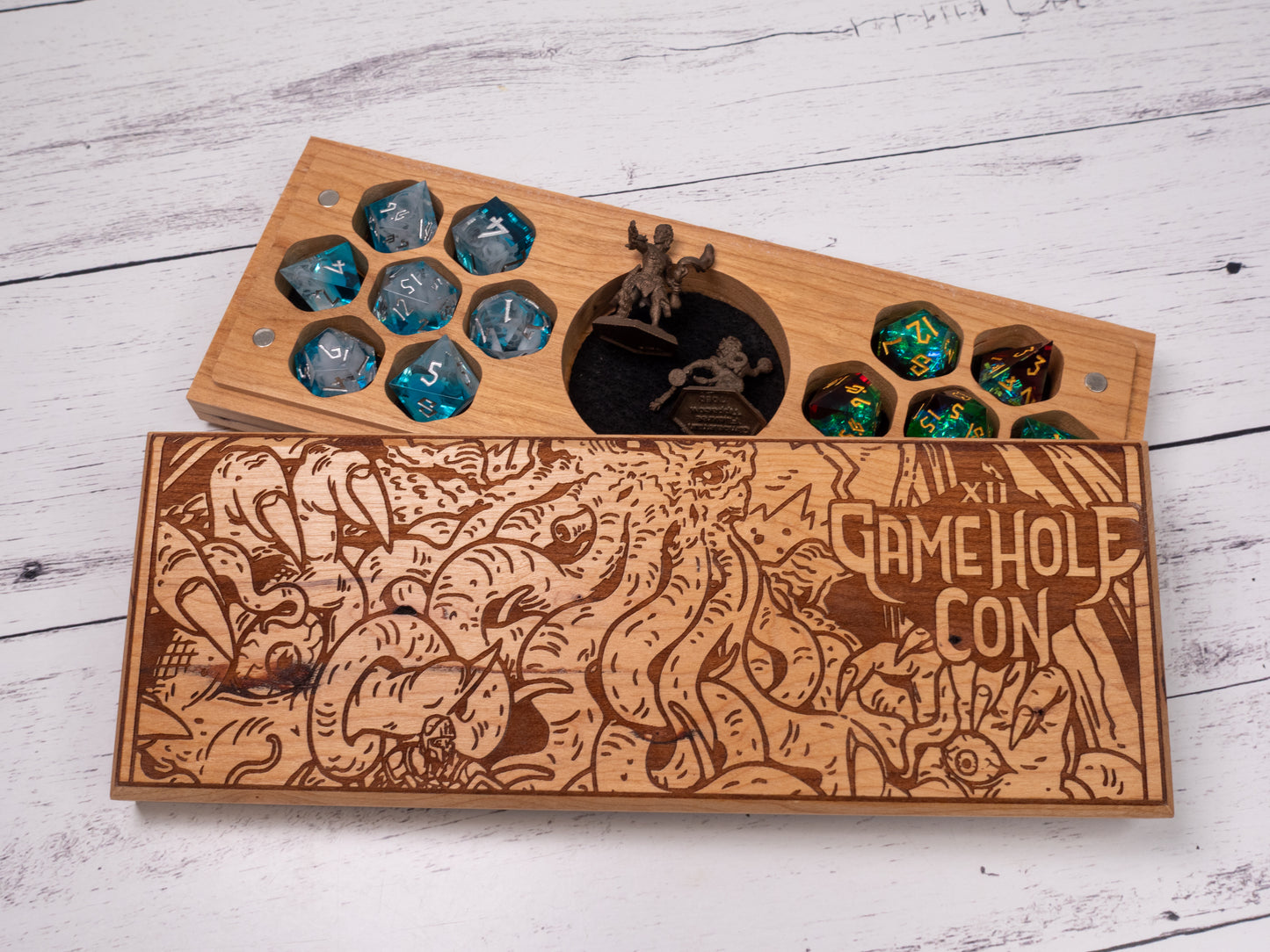 *PRE-ORDER* GameHole Con Exclusive | Engraved Dual Hex Dice Vault