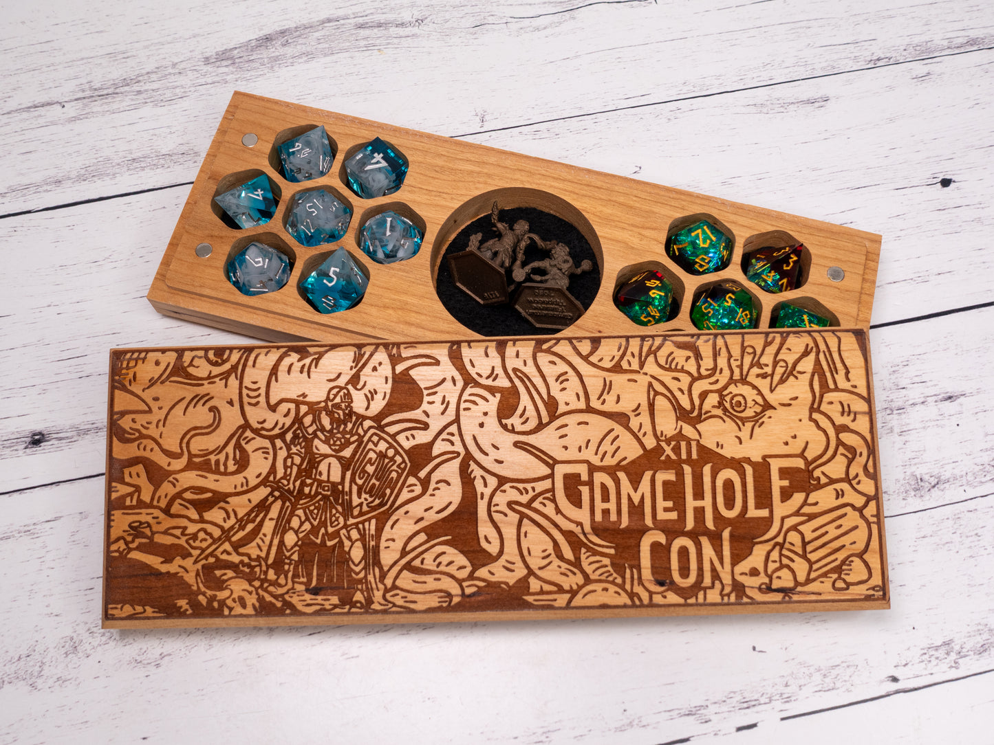*PRE-ORDER* GameHole Con Exclusive | Engraved Dual Hex Dice Vault
