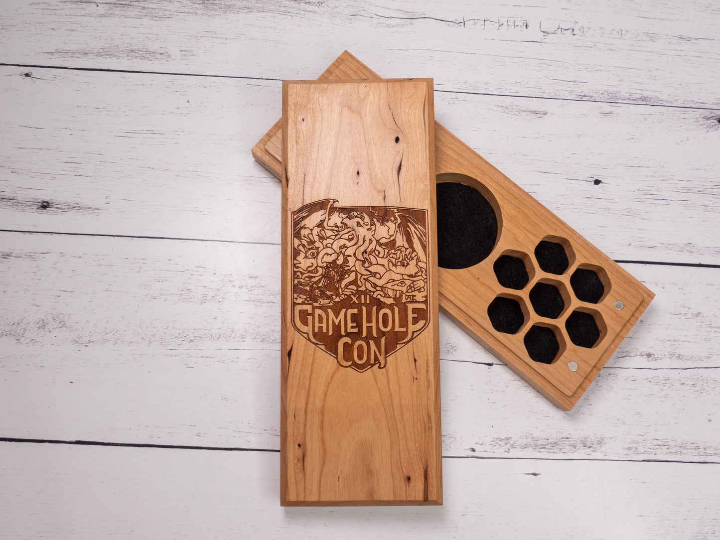 *PRE-ORDER* GameHole Con Exclusive | Engraved Dual Hex Dice Vault