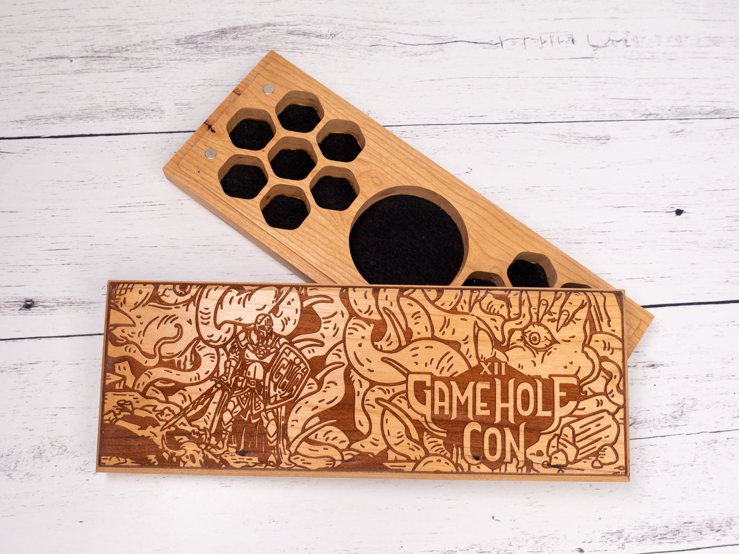 *PRE-ORDER* GameHole Con Exclusive | Engraved Dual Hex Dice Vault
