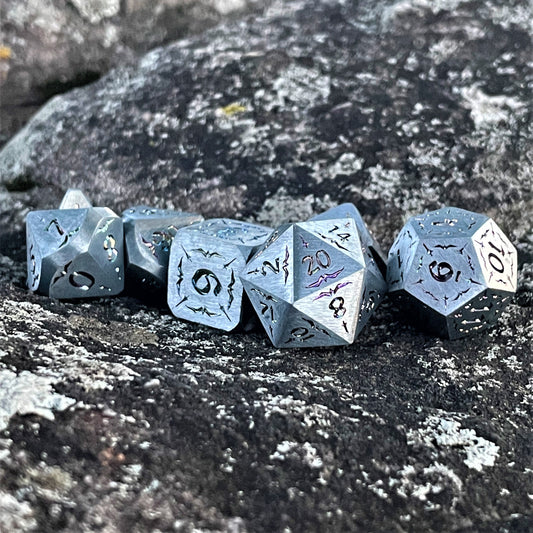 Sword of the Holy Knight Metal Dice Set