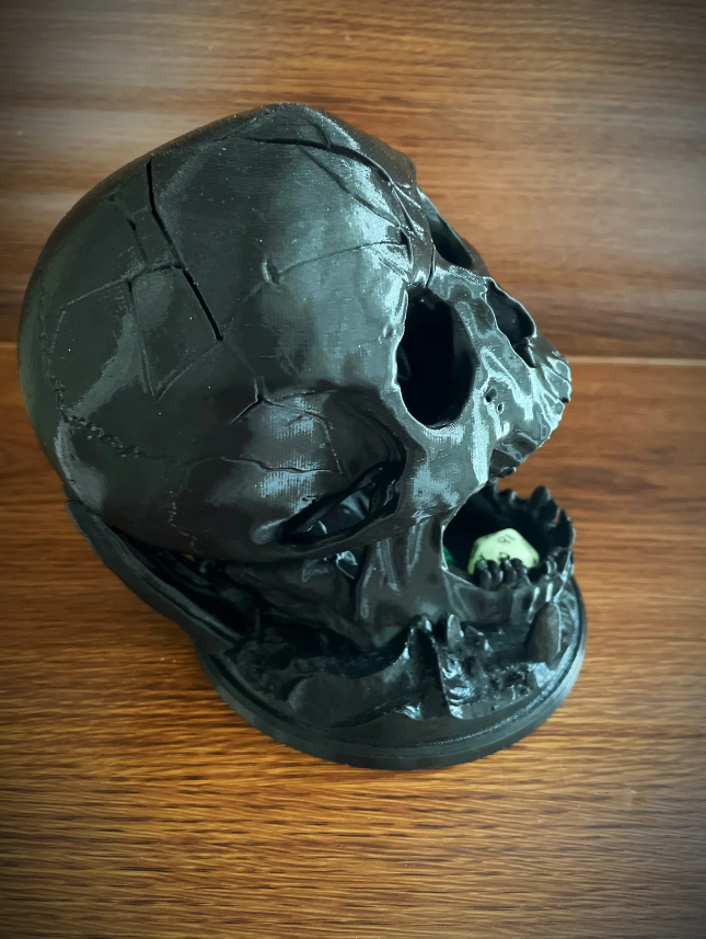 Desert's Kiss Skull Dice Tower – Talon & Claw Desert's Kiss Skull Dice Tower – Talon & Claw