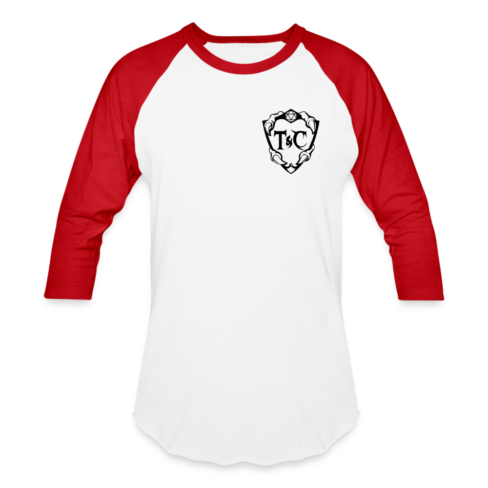 T&C Baseball T-Shirt - white/red